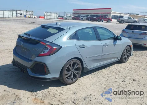 2017 Honda Civic Sport Touring из США, поврежденный, VIN SHHFK7H97HU229934